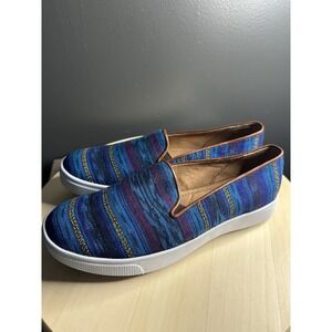 Teysha Midnight Adventure Slip On Sneaker Handwoven Upper Rubber Sole Size 10/41